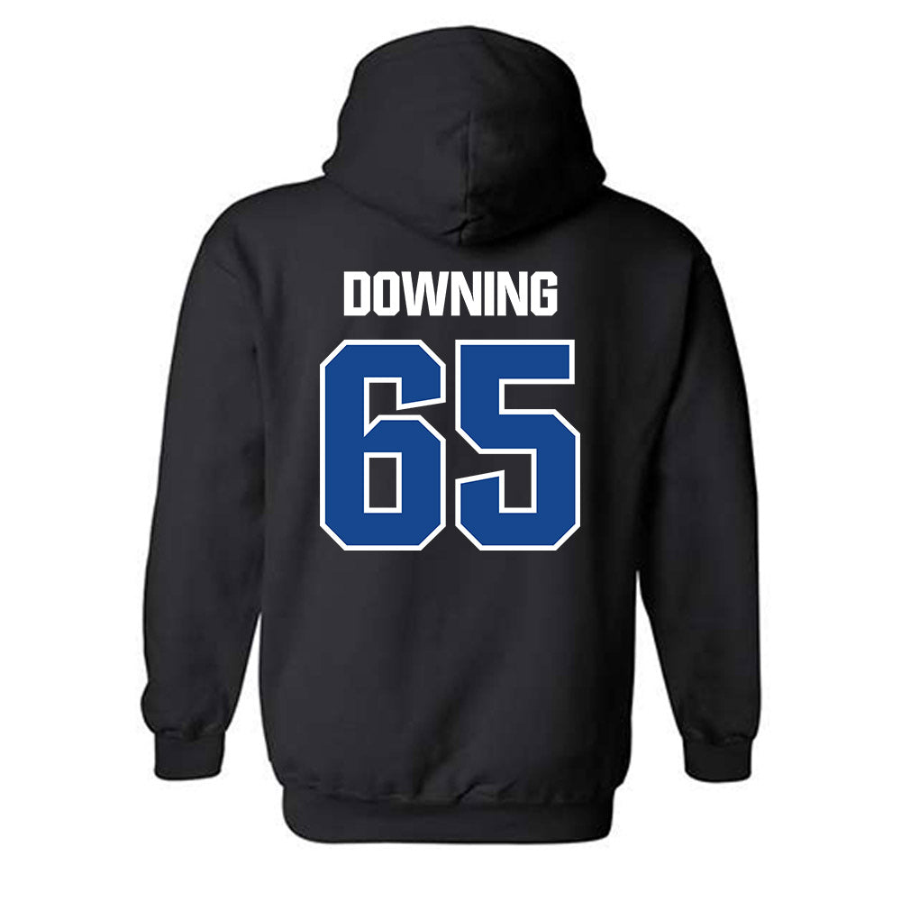 Hampton - NCAA Football : Josiah Downing - Classic Shersey Hooded Sweatshirt-1