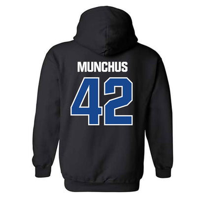 Hampton - NCAA Men's Lacrosse : Dylan Munchus - Classic Shersey Hooded Sweatshirt-1