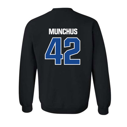 Hampton - NCAA Men's Lacrosse : Dylan Munchus - Classic Shersey Crewneck Sweatshirt-1