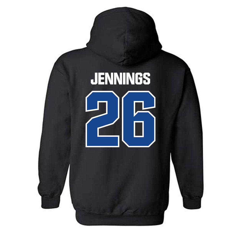 Hampton - NCAA Women's Soccer : Nylah Jennings - Classic Shersey Hooded Sweatshirt-1