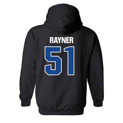 Hampton - NCAA Football : Jordan Rayner - Classic Shersey Hooded Sweatshirt-1