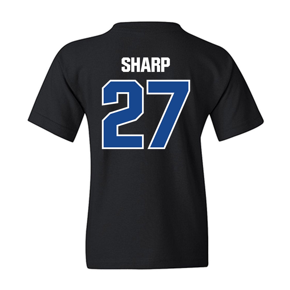 Hampton - NCAA Football : Larrell Sharp - Classic Shersey Youth T-Shirt-1