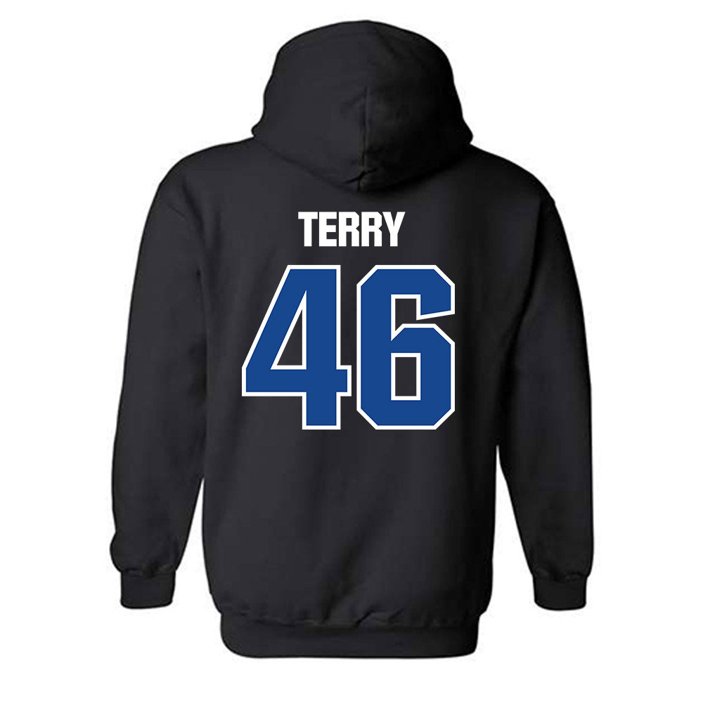 Hampton - NCAA Football : Derien Terry - Classic Shersey Hooded Sweatshirt-1