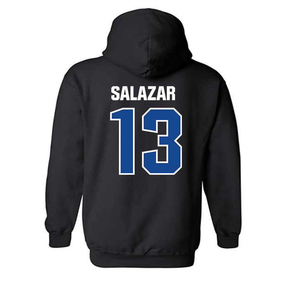 Hampton - NCAA Softball : Violet Salazar - Classic Shersey Hooded Sweatshirt-1