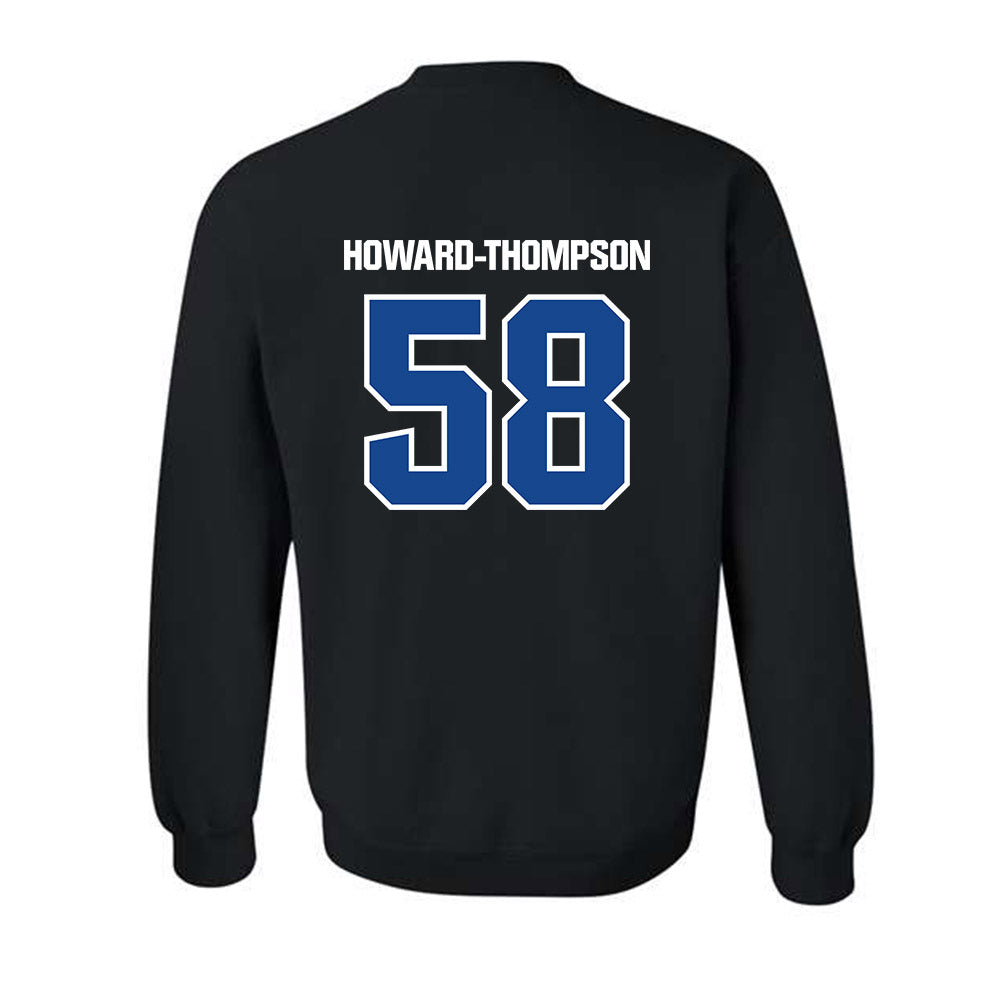 Hampton - NCAA Football : Tyher Howard-Thompson - Classic Shersey Crewneck Sweatshirt-1