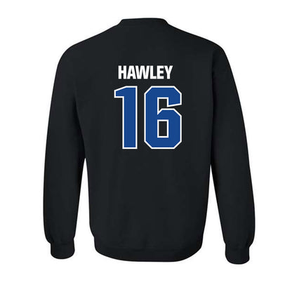 Hampton - NCAA Football : Joshua Hawley - Classic Shersey Crewneck Sweatshirt-1