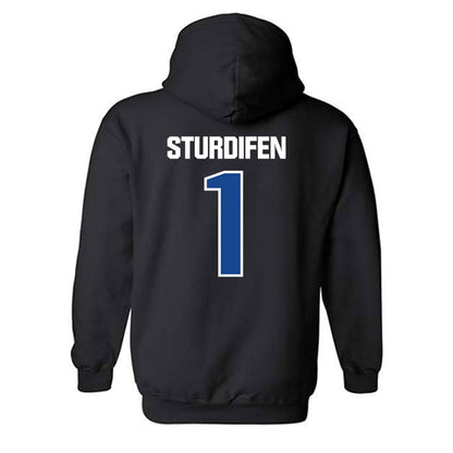 Hampton - NCAA Football : Cam Sturdifen - Classic Shersey Hooded Sweatshirt-1