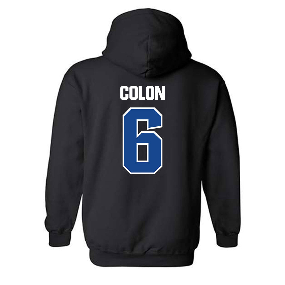 Hampton - NCAA Football : Noah Colon - Classic Shersey Hooded Sweatshirt-1
