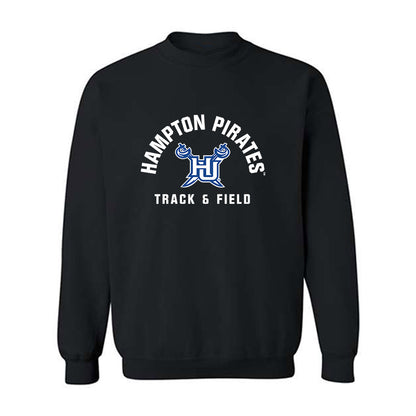 Hampton - NCAA Women's Track & Field : Danielle James - Classic Shersey Crewneck Sweatshirt-0