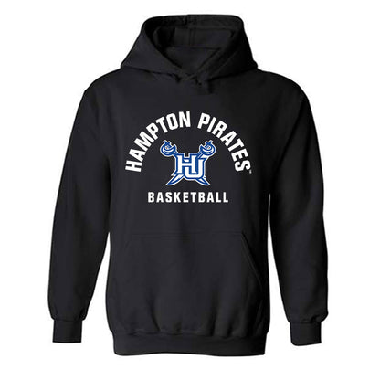 Hampton - NCAA Men's Basketball : Aaron Davis III - Classic Shersey Hooded Sweatshirt-0