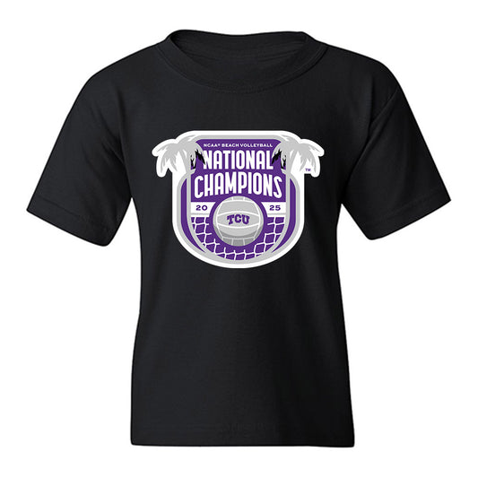 TCU - NCAA Beach Volleyball : Morgan Williams - NCAA® National Champions Youth T-Shirt-0