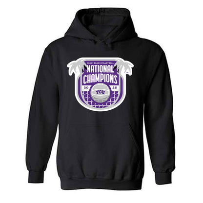 TCU - NCAA Beach Volleyball : Morgan Williams - NCAA® National Champions Hooded Sweatshirt-0