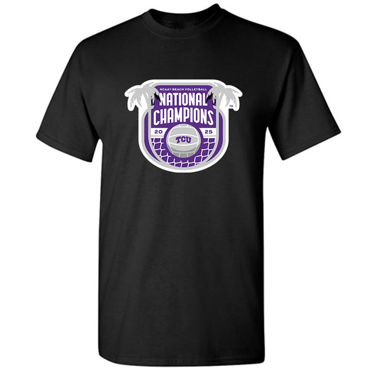 TCU - NCAA Beach Volleyball : Britain Taylor - NCAA® National Champions T-Shirt-0