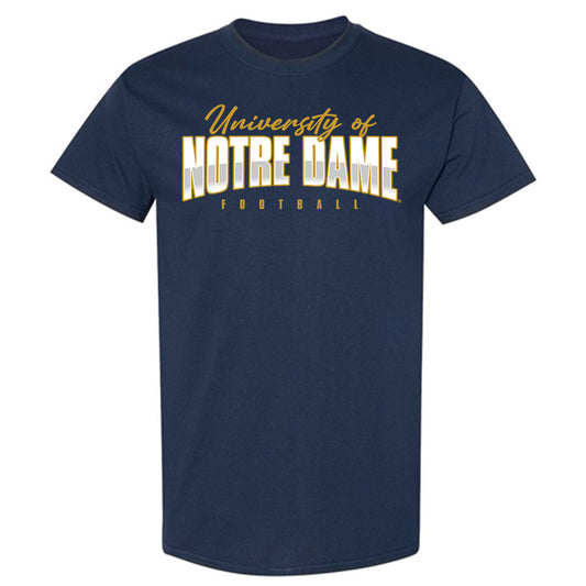 Notre Dame - NCAA Football : Jaiden Ausberry - Classic Shersey T-Shirt-0