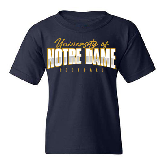 Notre Dame - NCAA Football : Jaiden Ausberry - Classic Shersey Youth T-Shirt-0