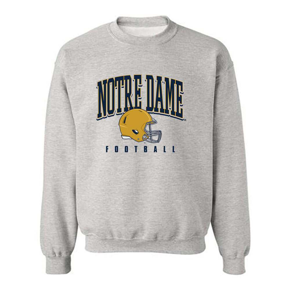 Notre Dame - NCAA Football : Jaiden Ausberry - Crewneck Sweatshirt-0