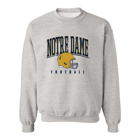 Notre Dame - NCAA Football : Jaiden Ausberry - Crewneck Sweatshirt-0