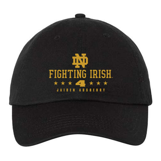 Notre Dame - NCAA Football : Jaiden Ausberry - Dad Hat-0