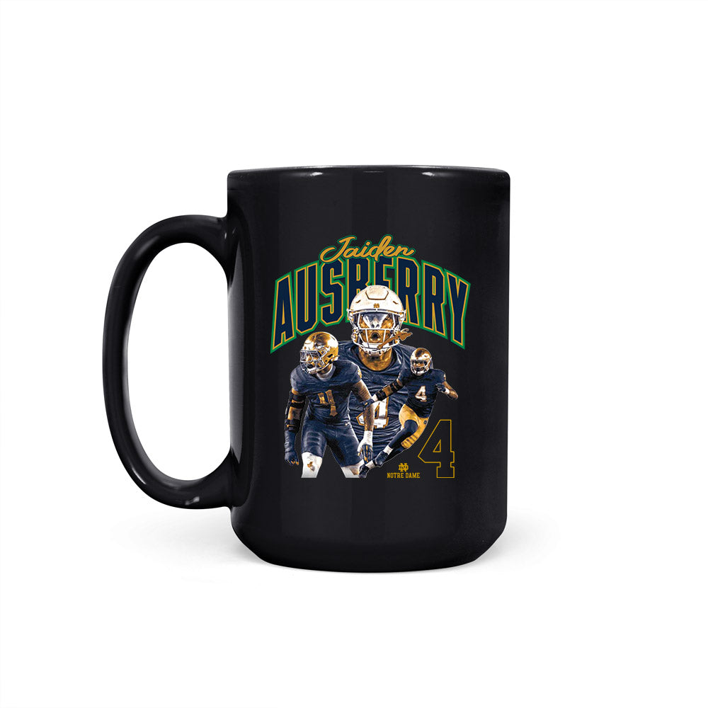 Notre Dame - NCAA Football : Jaiden Ausberry - Coffee Mug-1