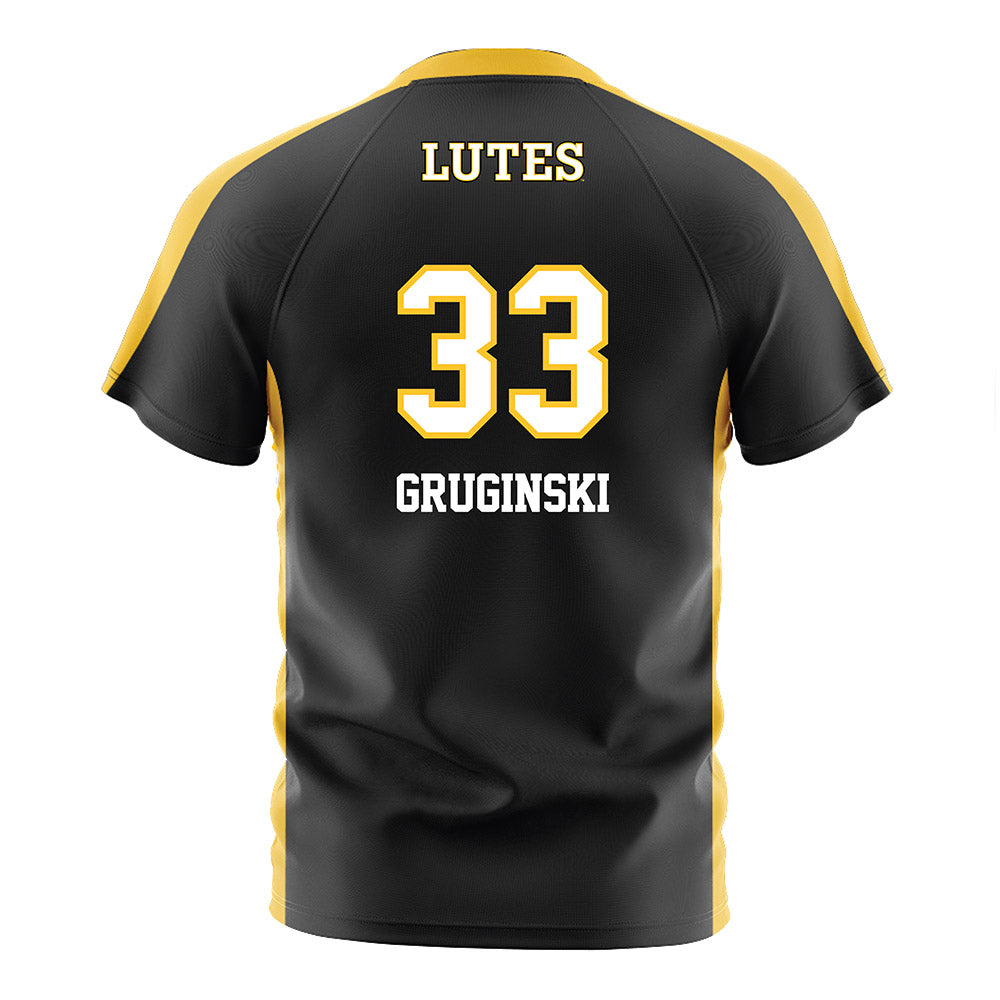 PLU - NCAA Women's Soccer : Olivia Gruginski - Black Soccer Jersey-1