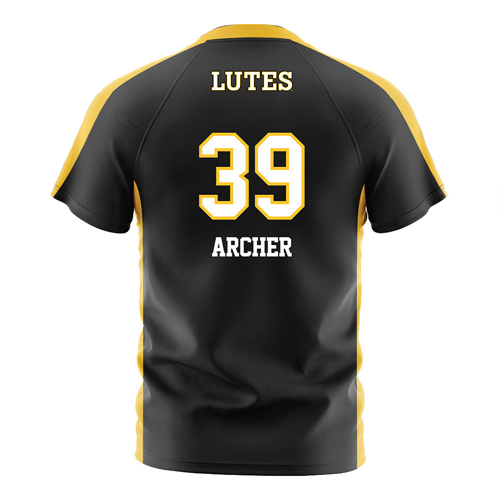 PLU - NCAA Women's Soccer : Kyleigh Archer - Black Soccer Jersey-1