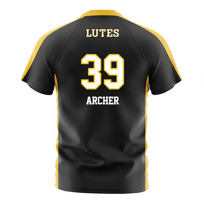 PLU - NCAA Women's Soccer : Kyleigh Archer - Black Soccer Jersey-1