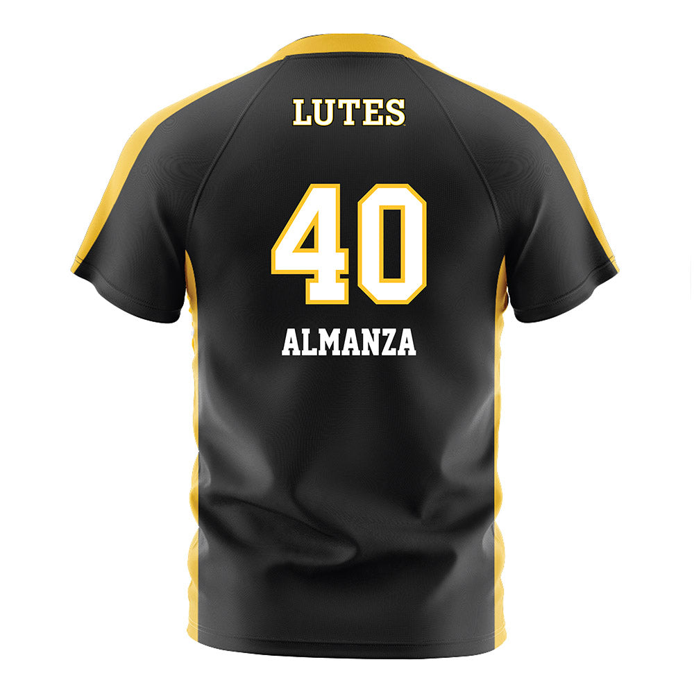 PLU - NCAA Women's Soccer : Paige Almanza - Black Soccer Jersey-1