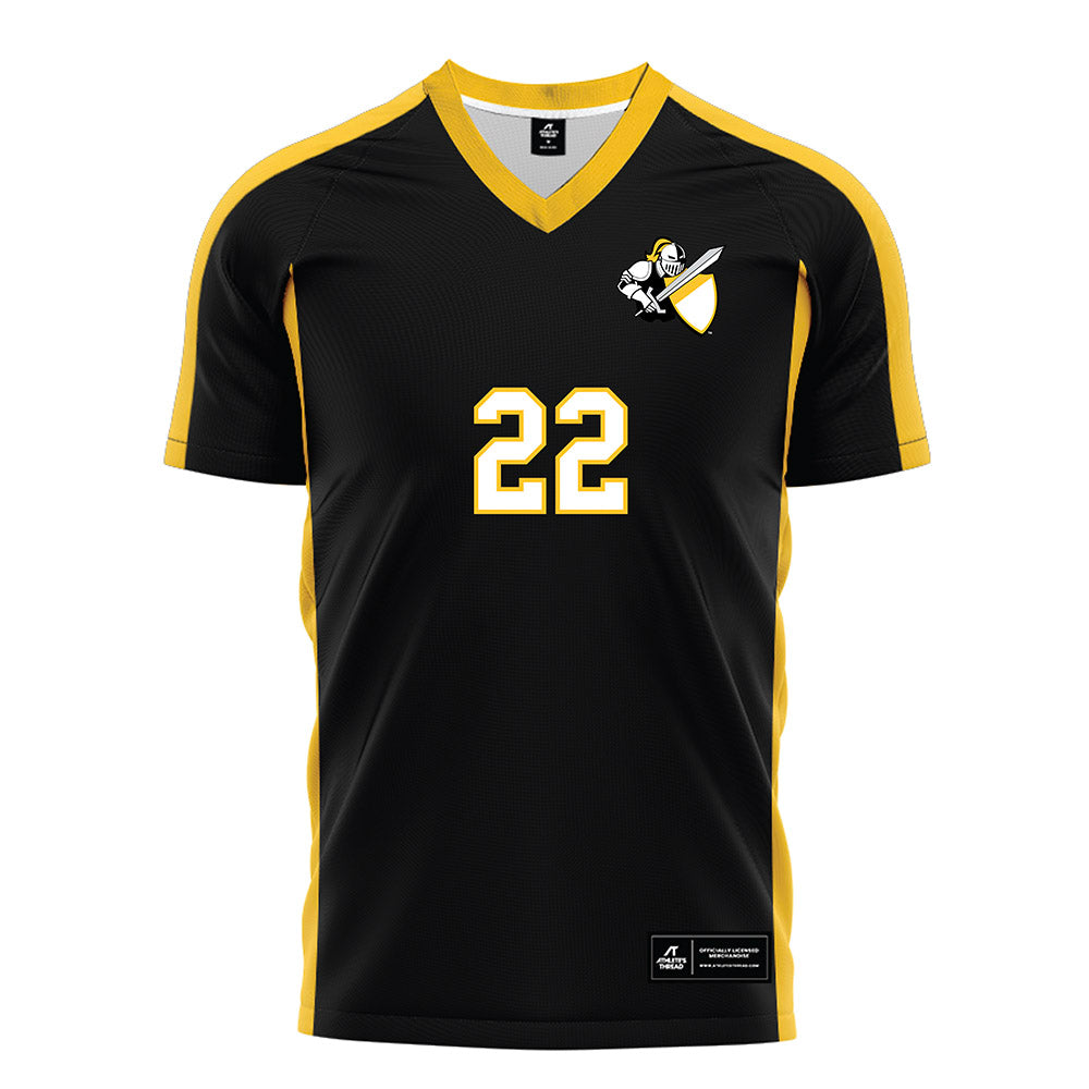 PLU - NCAA Women's Soccer : Katelyn McDougal - Black Soccer Jersey-0