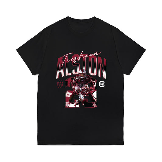 South Carolina - NCAA Football : Taeshawn Alston - Collage Comfort Colors T-Shirt-0