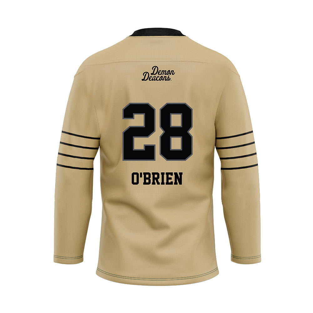 Wake Forest - NCAA Football : Hugh O'Brien - Hockey Jersey-1