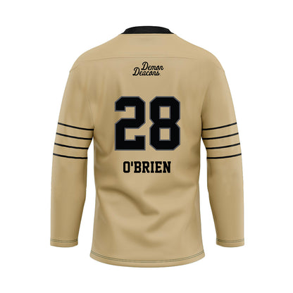 Wake Forest - NCAA Football : Hugh O'Brien - Hockey Jersey-1