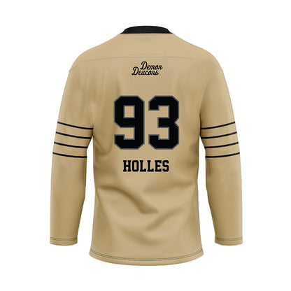 Wake Forest - NCAA Football : Cade Holles - Hockey Jersey-1