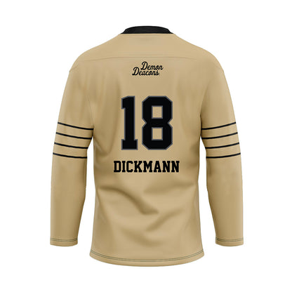 Wake Forest - NCAA Football : Drayden Dickmann - Hockey Jersey-1