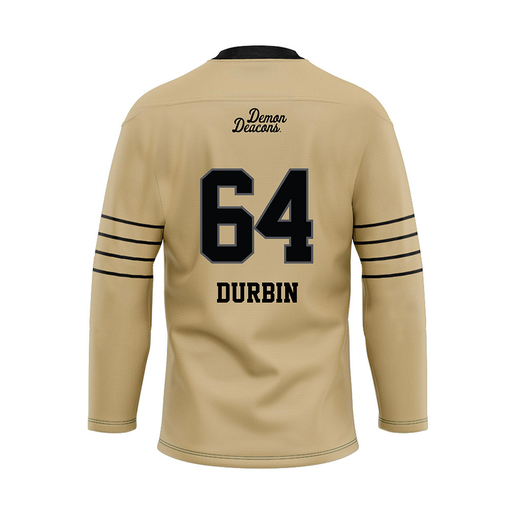 Wake Forest - NCAA Football : Dylan Durbin - Hockey Jersey-1