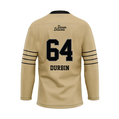 Wake Forest - NCAA Football : Dylan Durbin - Hockey Jersey-1