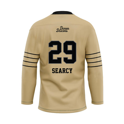 Wake Forest - NCAA Football : Jamar Searcy - Hockey Jersey-1