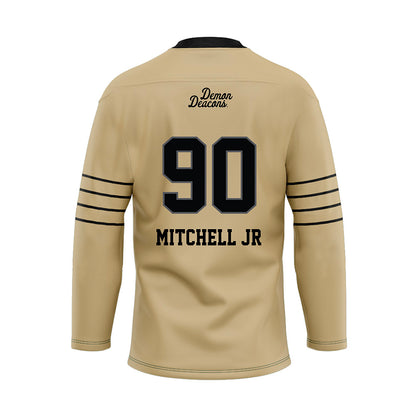 Wake Forest - NCAA Football : Sydir Mitchell jr - Hockey Jersey-1