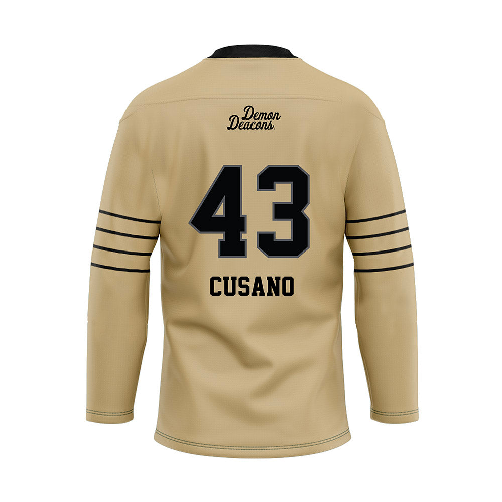 Wake Forest - NCAA Football : Frank Cusano - Hockey Jersey-1