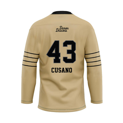 Wake Forest - NCAA Football : Frank Cusano - Hockey Jersey-1