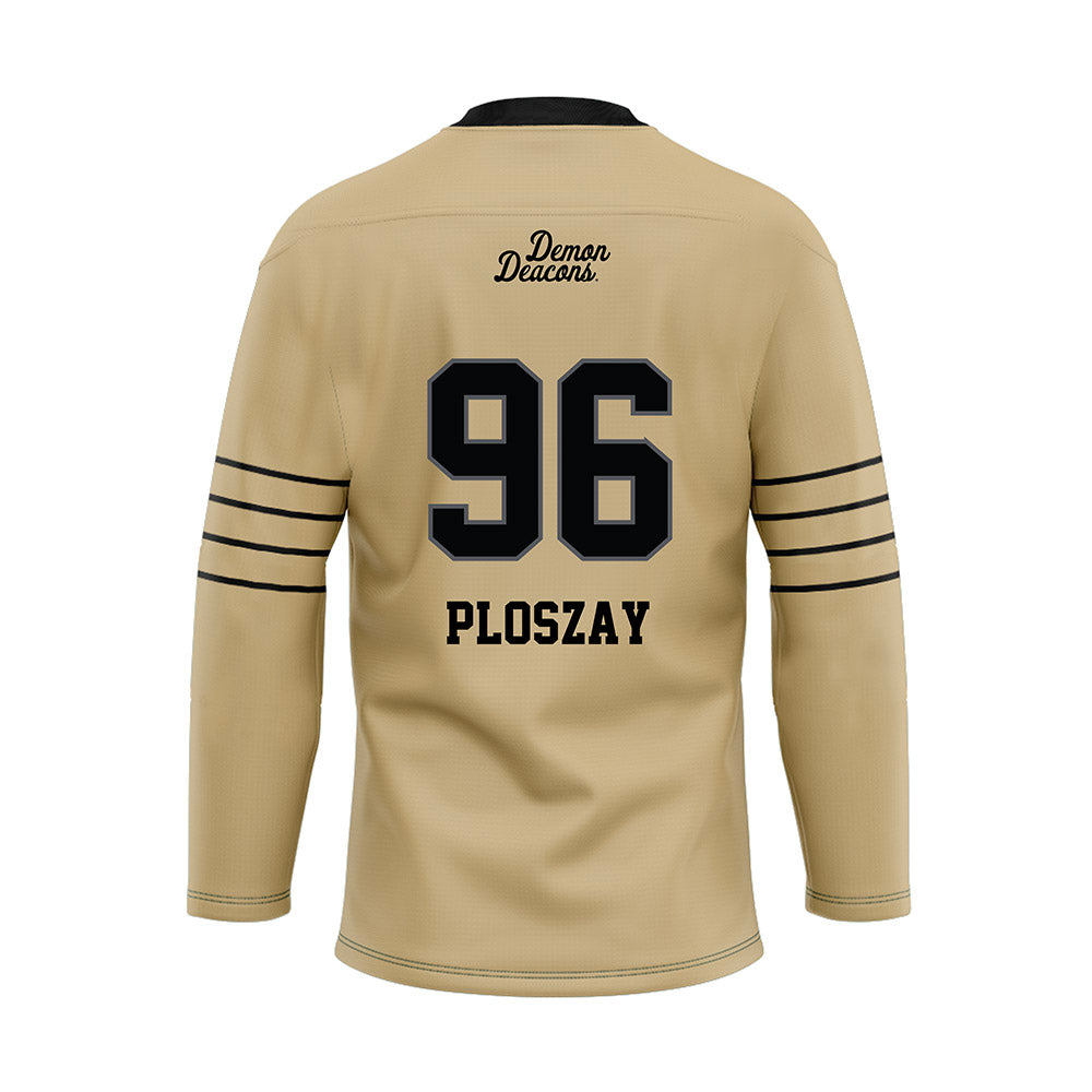 Wake Forest - NCAA Football : Jack Ploszay - Hockey Jersey-1