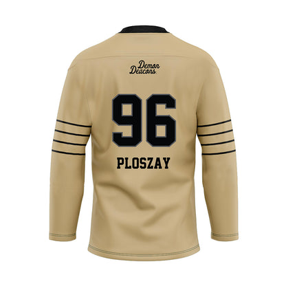 Wake Forest - NCAA Football : Jack Ploszay - Hockey Jersey-1