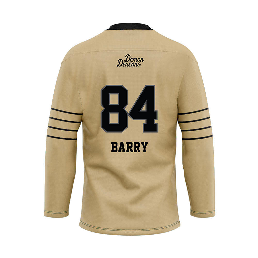 Wake Forest - NCAA Football : Dominick Barry - Hockey Jersey-1
