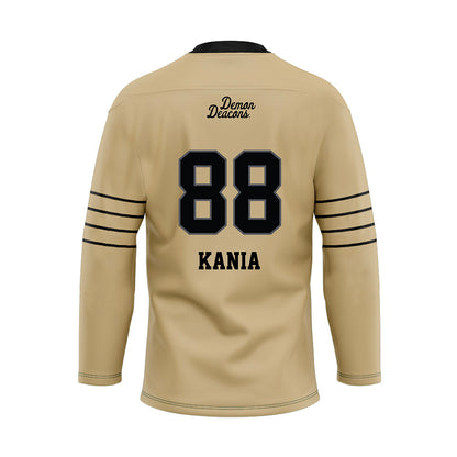 Wake Forest - NCAA Football : Bryce Kania - Hockey Jersey-1