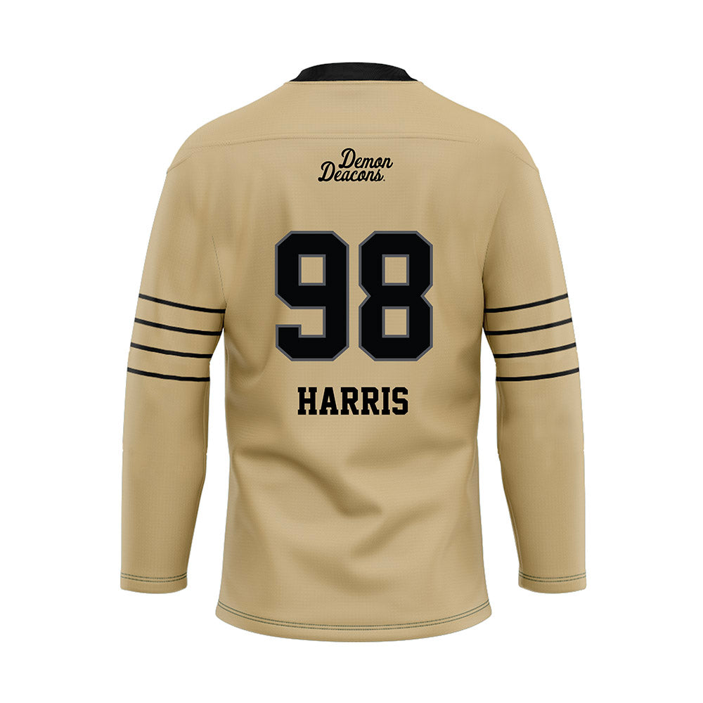 Wake Forest - NCAA Football : Christian Harris - Hockey Jersey-1