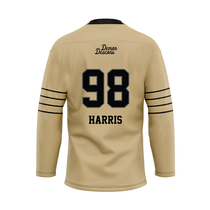 Wake Forest - NCAA Football : Christian Harris - Hockey Jersey-1