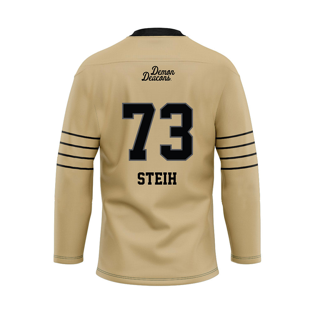 Wake Forest - NCAA Football : George Steih - Hockey Jersey-1