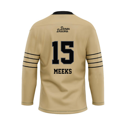Wake Forest - NCAA Football : Antonio Meeks - Hockey Jersey-1
