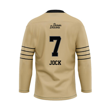 Wake Forest - NCAA Football : Buom Jock - Hockey Jersey-1