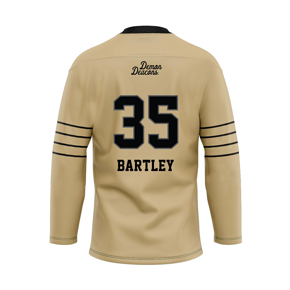 Wake Forest - NCAA Football : Koredell Bartley - Hockey Jersey-1