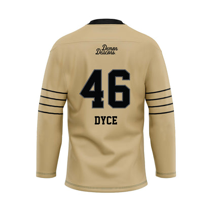 Wake Forest - NCAA Football : Deuce Dyce - Hockey Jersey-1